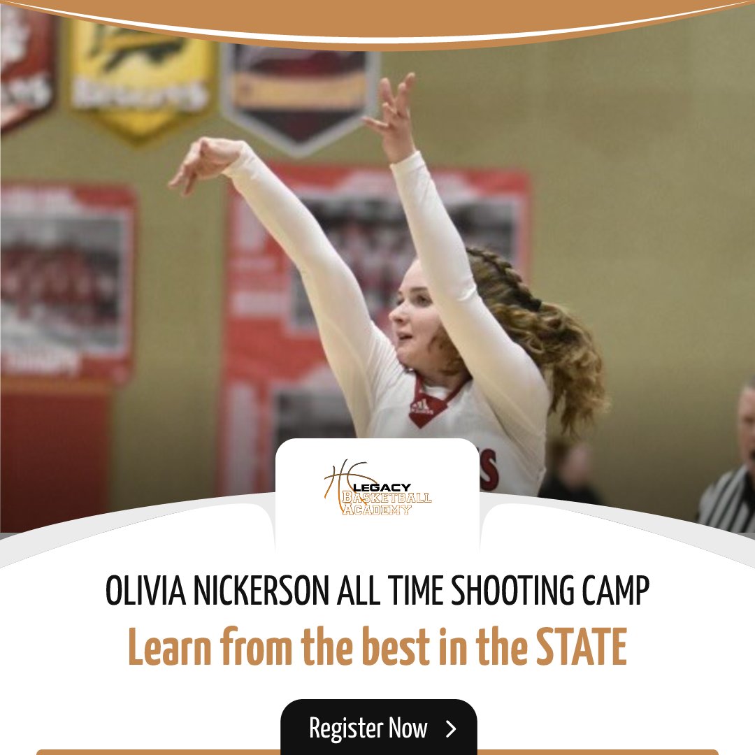 Registration for Olivia Nickerson All Time Shooting Camp is now open! legacycourts.leagueapps.com/camps/4198113-…