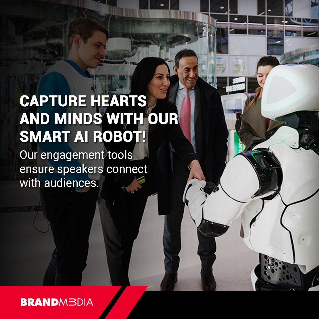 Struggling to maintain audience attention? Capture hearts and minds with our Smart AI Robot! Our engagement tools ensure speakers connect with audiences. #EngagingPresentations #AIAssistant