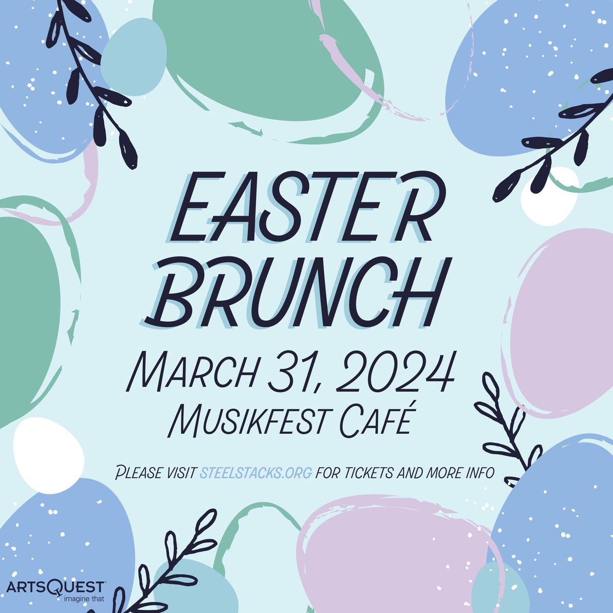 Grab your bunch and hop on over to Easter Brunch at Musikfest Cafe on March 31st!🐰🍳 Tickets are available now!🎟️👉 brnw.ch/21wHZyY