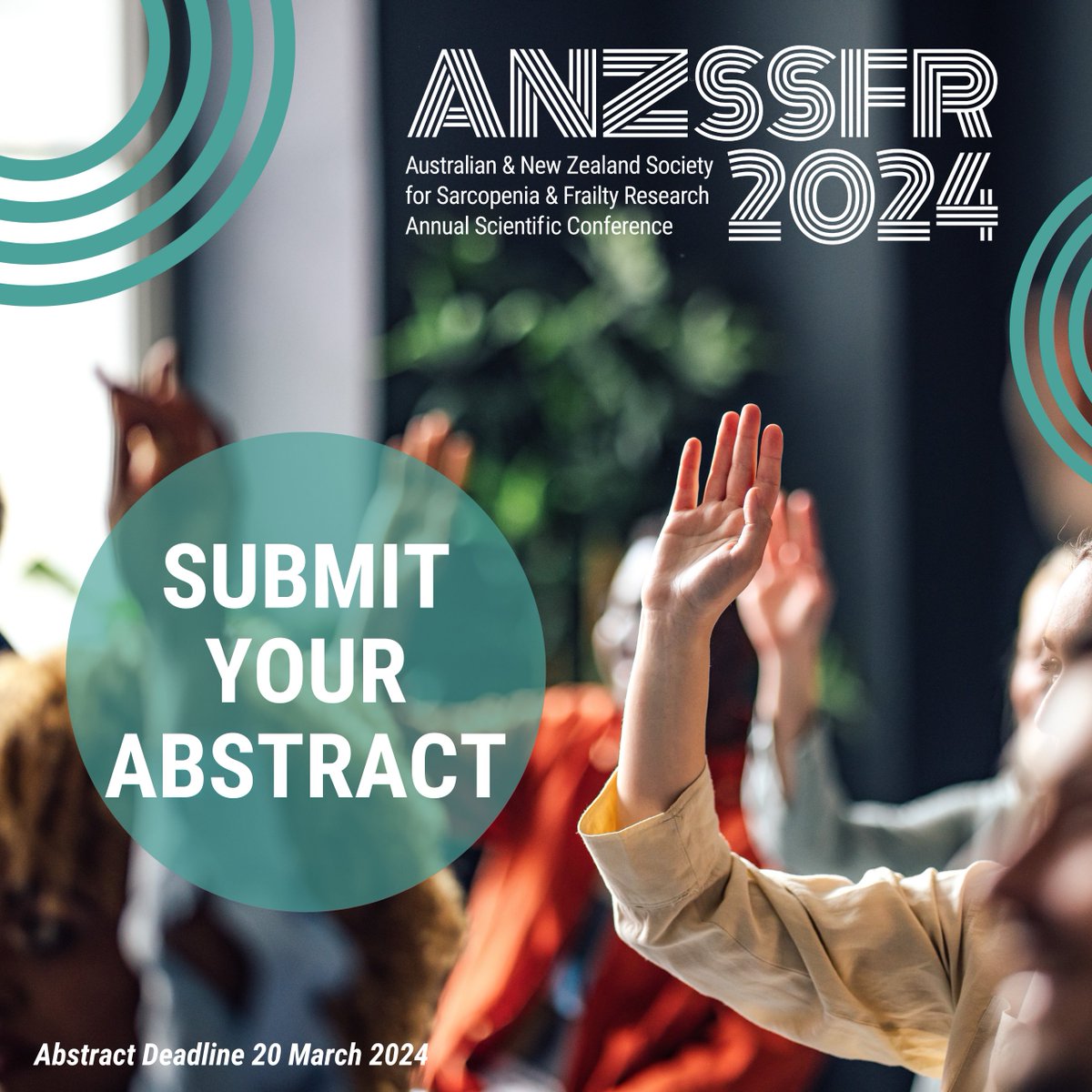 Just one more day to submit your abstract for the 2024 <a href="/ANZSSFR/">ANZSSFR</a> conference!

Don’t miss this opportunity to present your work and hear from the likes of:

<a href="/mackinprof/">Stuart Phillips (he/him)</a>
<a href="/cathy_said/">Catherine Said (she/her)</a>
Dr Mark Tarnopolsky
<a href="/STRONGERwithAGE/">Dr. Ashley Gluchowski, CSEP-CEP, CSPS</a>
<a href="/daly_prof/">Prof Robin Daly</a>
Prof Renuka Visvanathan
<a href="/marlenaklaic/">Dr Marlena Klaic, PhD</a>
Prof Michelle