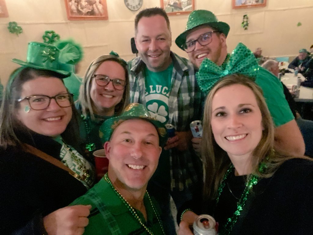 SCook0620's tweet photo. It was another successful weekend of green fun with friends leading up to his big day! Best birthday wishes to this one of a kind guy @Rickcookfive! https://t.co/nF0E1TCODW
