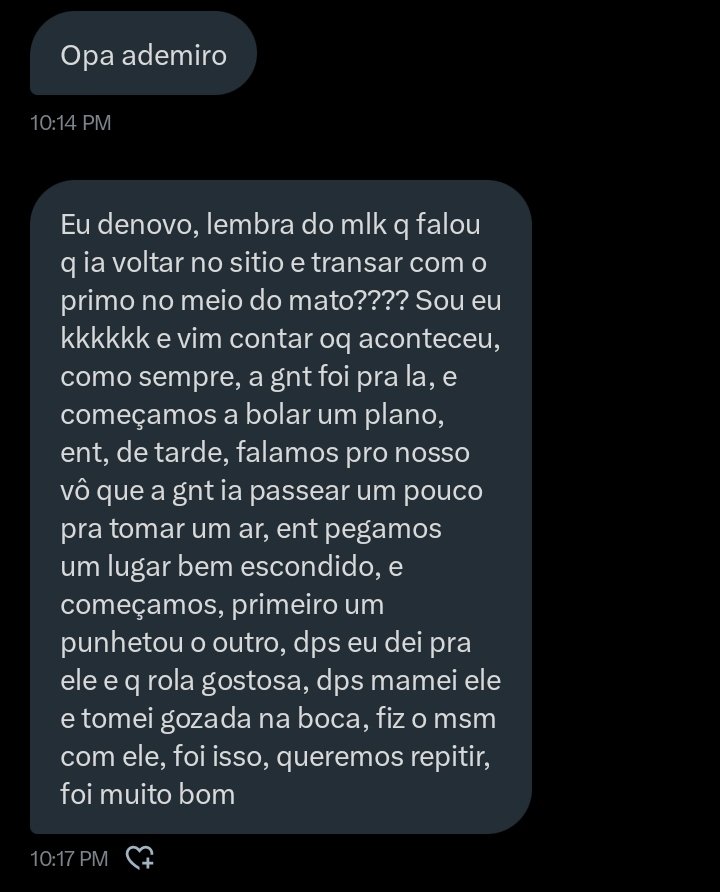 Relatos de Brotheragem tweet media