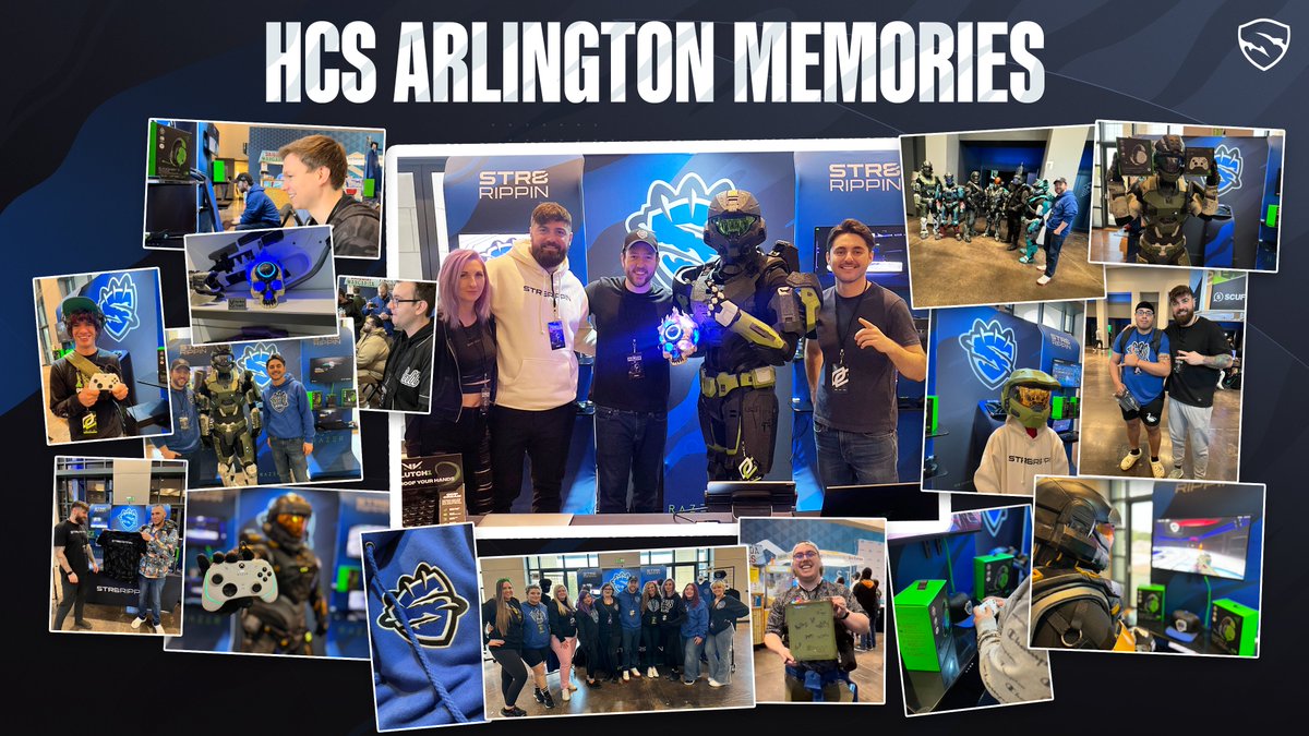 #HCSArlington24 was an event we will never forget. Special thanks to our partners at @Razer, the team at @HCS, the event crew at @OpTic, and most importantly, you, the fans, who made the return of Str8 Rippin one of the most epic weekends in Halo Esports history. 💙