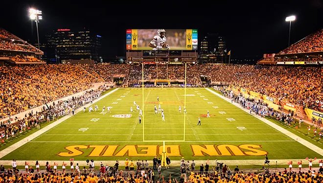 I am beyond bless to say i just received my first offer from Arizona State @GedKates @CoachHiles @aguanos