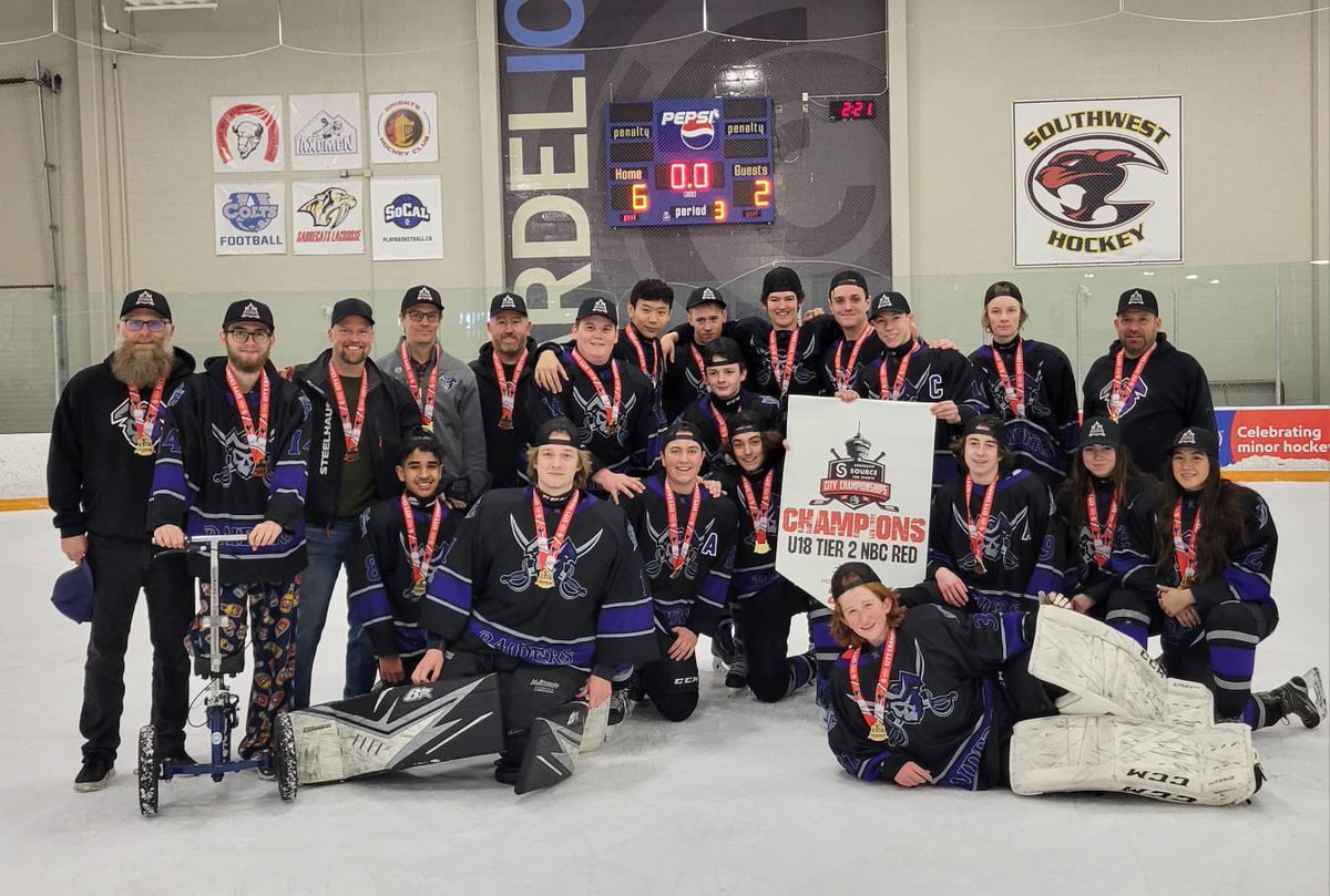 Huge congratulations to Raiders U18 NBC2 Black on bringing home the City Championship banner!