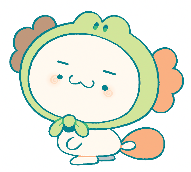 「a normal frog 」|allieのイラスト