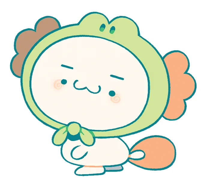 a normal frog 