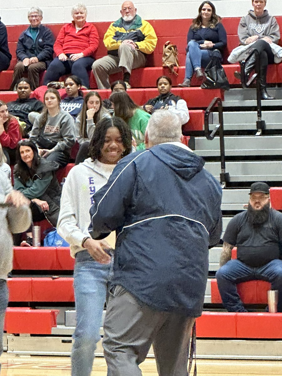 Congrats to <a href="/ella_kassan/">Ella Kassan</a> and Maddy Hajec for helping the Portage team to get the win tonight. Also congrats to <a href="/NaomiGBenson/">NaomiBenson 2025</a> for winning the Tri-County Underclassman of the year for the 3rd year in a row!🚀🏀💪