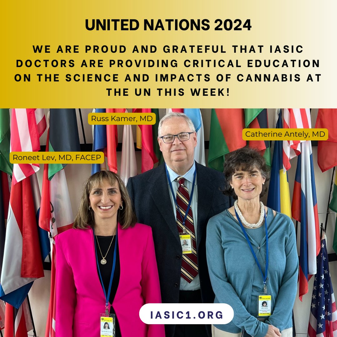 IASIC3's tweet image. 🚨👏👏👏 Congratulations to Dr. Lev, Dr. Antely, and Dr. Kamer for presenting at the United Nations @UN