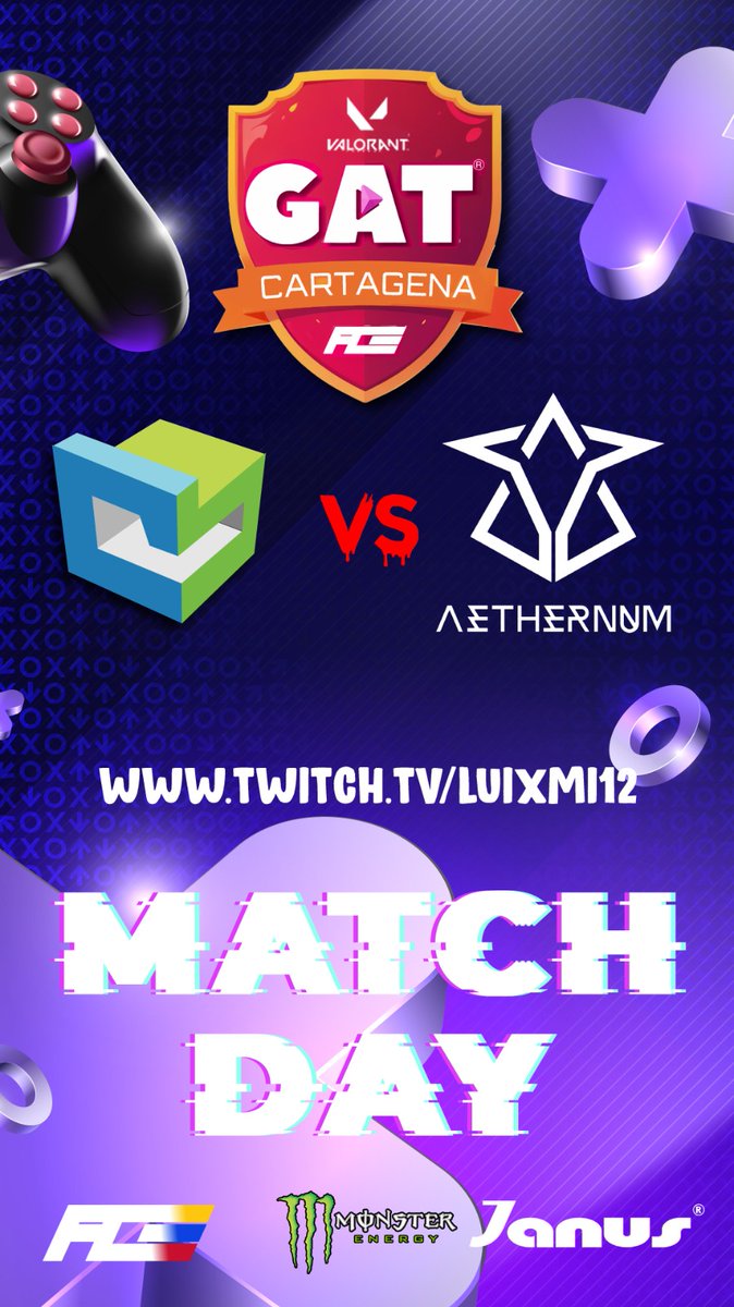 Segundo partido de los Qualys vs <a href="/AethernumE/">Aethernum eSports 🇨🇴</a> .
Será transmitido en el siguiente enlace, vengan a apoyar
twitch.tv/luixmi12