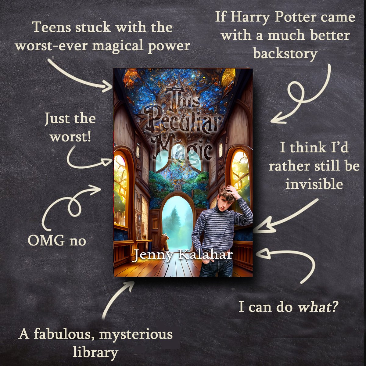 This Peculiar Magic is set in an academy for teens with the worst-ever magical power. Fun, heartbreaking, different. If you always wished Harry Potter had a longer, richer backstory, please check out this book in ebook or softcover worldwide. amazon.com/This-Peculiar-… #teenfantasy