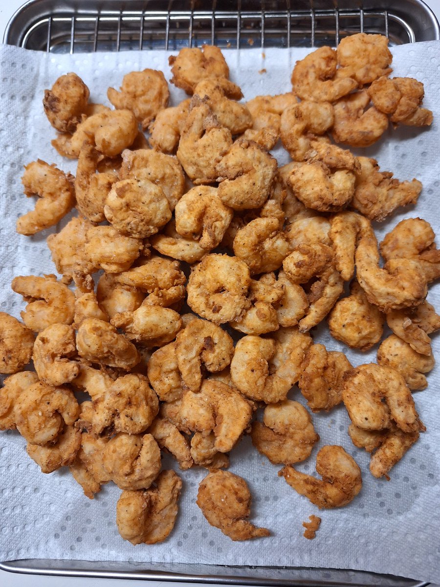 Sinstr1's tweet image. I did a thing! With a spicy, honey BBQ sauce!

#breaded #shrimp #food #yummy #HomeCooking #Foodie 
@lalovillarp @miguevillarp @shrimp