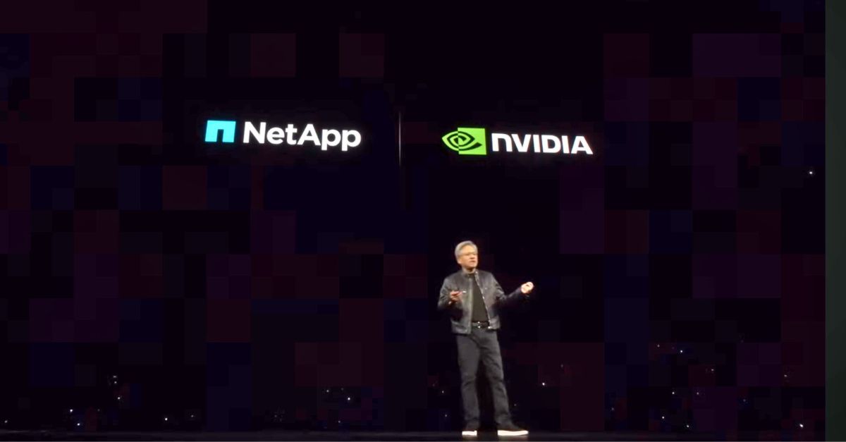 Do you talk to your data? With @NVIDIA & NetApp, now you can. Just minutes ago Jensen Huang, Founder and CEO of NVIDIA, unveiled news that will give NetApp customers the ability to talk to their proprietary data thanks to #GenAI: ntap.com/49OtzfH #NVIDIAGTC @NVIDIAAI