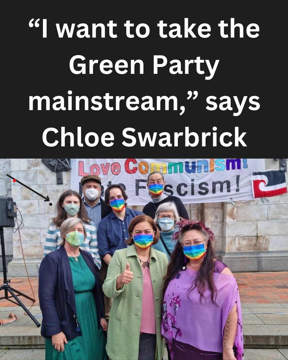 Looks pretty mainstream to me, Chloe. Why change a good thing, hmm? #Act #greenparty #woke #national #chloeswarbrick