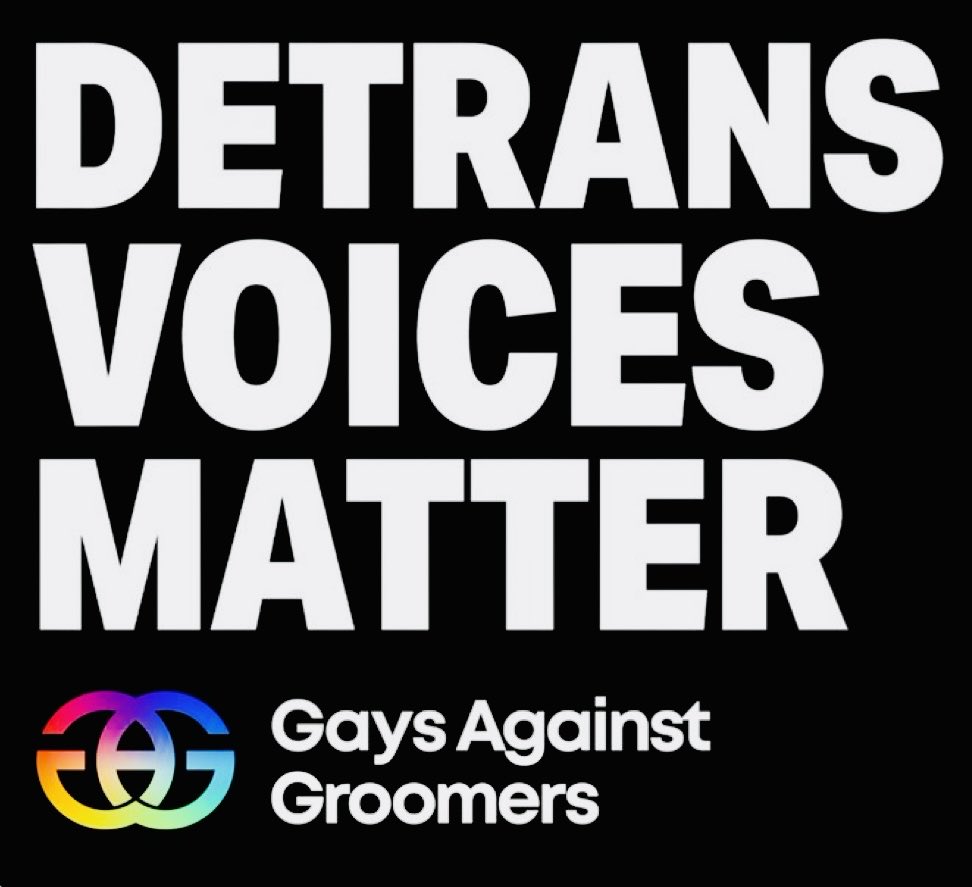DoNoHarm79's tweet photo. Today is #DetransAwarenessDay. Detransitioners were lied to by unethical, opportunistic, greedy doctors who were happy to take their money 💰 for sex trait modification procedures then cruelly rejected them when they had complications and needed help. #ListenToDetransitioners https://t.co/Yd4kn6HKic
