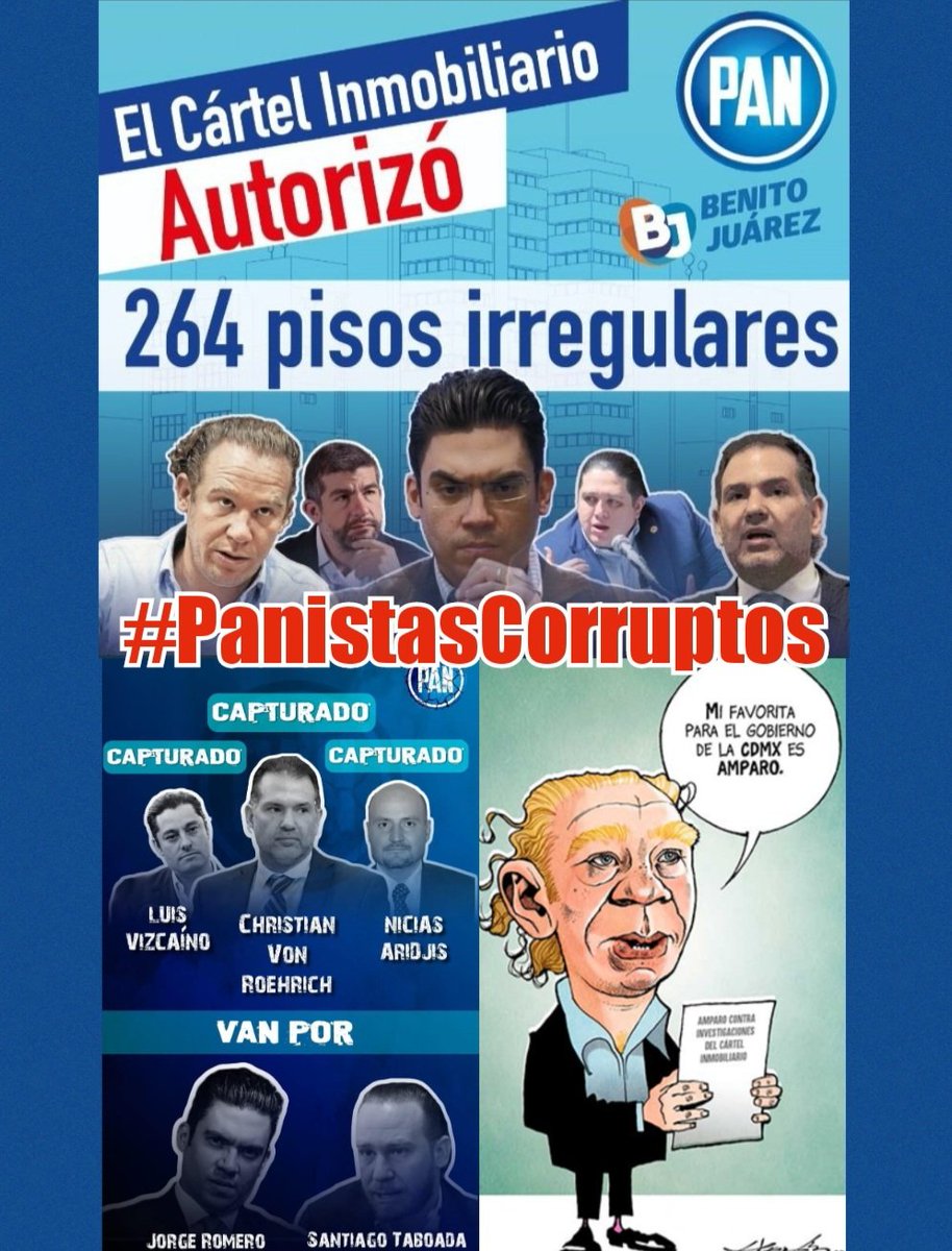 JorgeJoaqunoli2's tweet photo. Los MISERABLES #TaliPANES de @AccionNacional que al parecer son ahora patrocinados por el #DientesdeBurro @RicardoBSalinas; Conforman el partido de la #Hipocresía los #Mochos los #Moches el #Narco el #CO y el #Entreguismo.
¡Son incluso PEORES que los #PRImates del @PRI_Nacional! https://t.co/gbnvpqyyEt