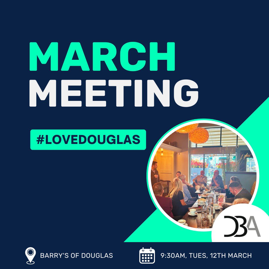 Douglas Business Association (@dbacork) on Twitter photo All businesses in Douglas are welcome to join is tomorrow morning at 9.30am <a href="/barrysofdouglas/">Barry's of Douglas</a> for our monthly meeting #lovedouglas All businesses in Douglas are welcome to join is tomorrow morning at 9.30am <a href="/barrysofdouglas/">Barry's of Douglas</a> for our monthly meeting #lovedouglas