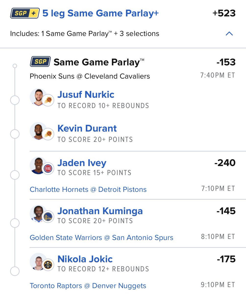 GganbuLocks's tweet photo. Gganbu lock of the day. This is hitting! 

#Nba #parlay #SGP #fanduel #sportsbets https://t.co/V27fgwOvuF