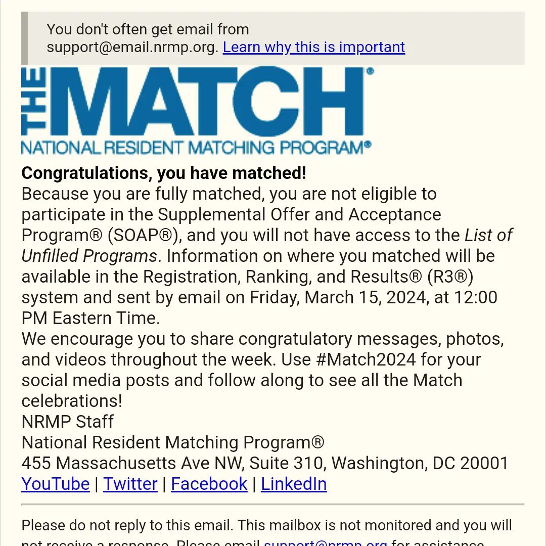 Feeling immensely grateful that I matched into #anesthesiology 🤗 #Match2024 #MedTwitter