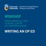 Photo by UM Centre for Social Science Research and Policy (@um_cssrp)