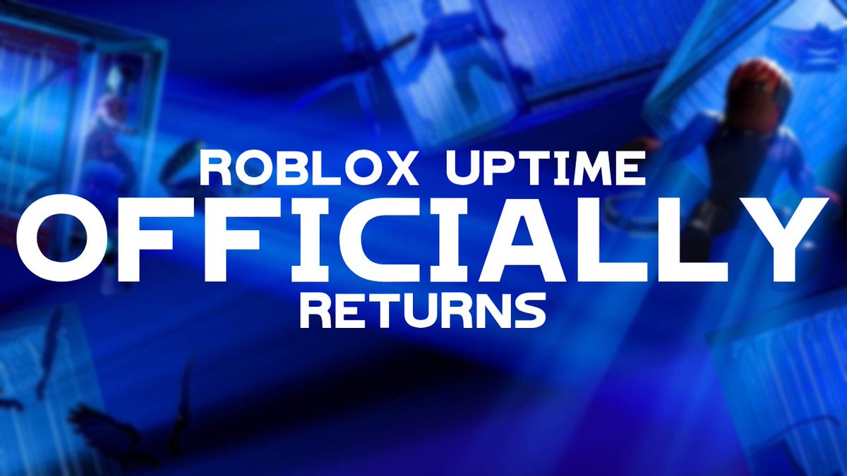 Roblox_Uptime's tweet image. Some might say perfect timing. 😉