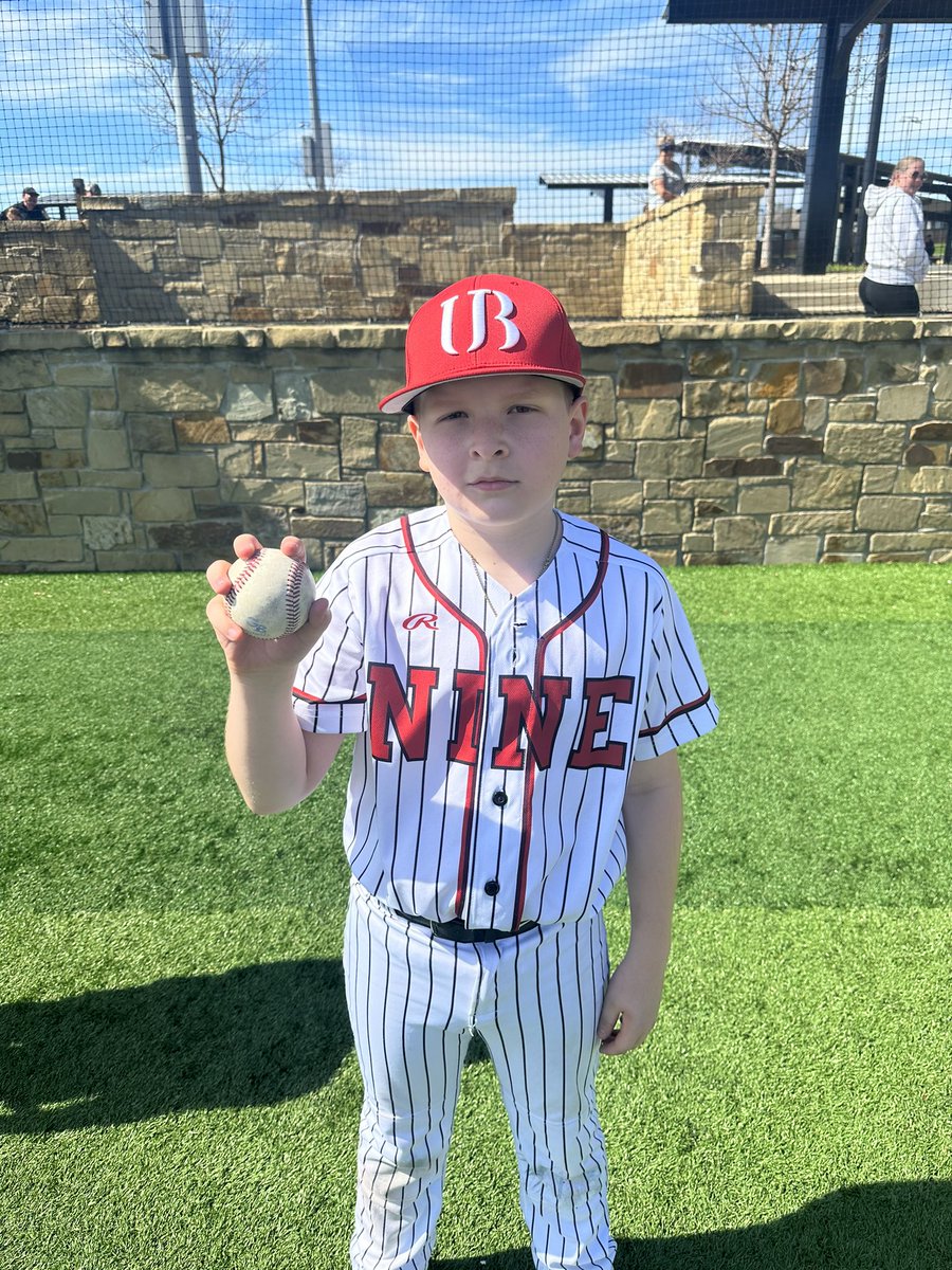 UB Nine 11U - Whitsell/Smith won the March Madness on Turf Championship going 3-1 on the weekend. Colton Smith was the OffensivePOTW going 5-8 w/ a HR and 6 RBI! Colton Velasco threw a CG No hitter in the Championship!