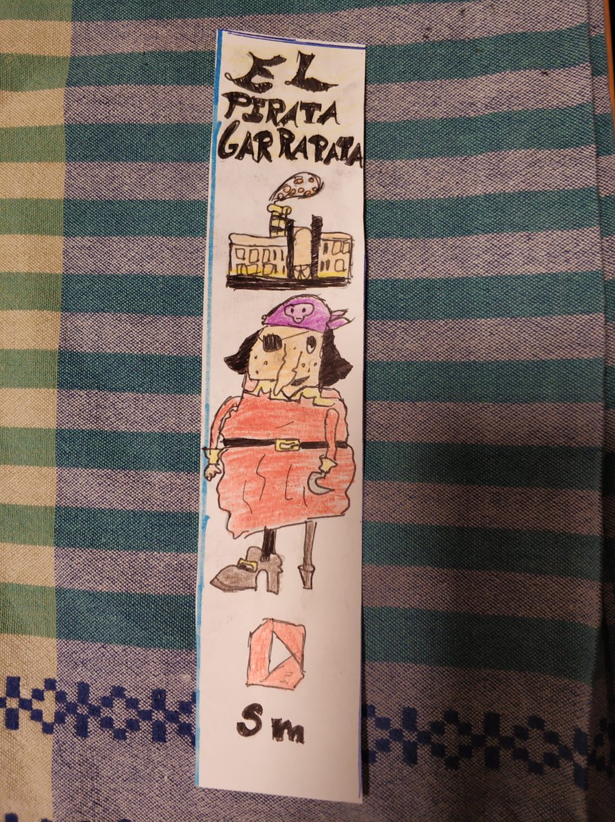 autorFrayPerico's tweet photo. Este es el  marca páginas de Dario, ...,  los lectores de @autorFrayPerico son auténticos y entrañables.  Un orgullo para el autor. https://t.co/DovactOBVI