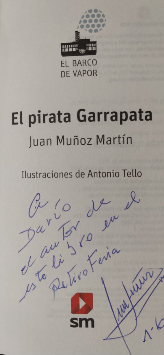 autorFrayPerico's tweet photo. Este es el  marca páginas de Dario, ...,  los lectores de @autorFrayPerico son auténticos y entrañables.  Un orgullo para el autor. https://t.co/DovactOBVI