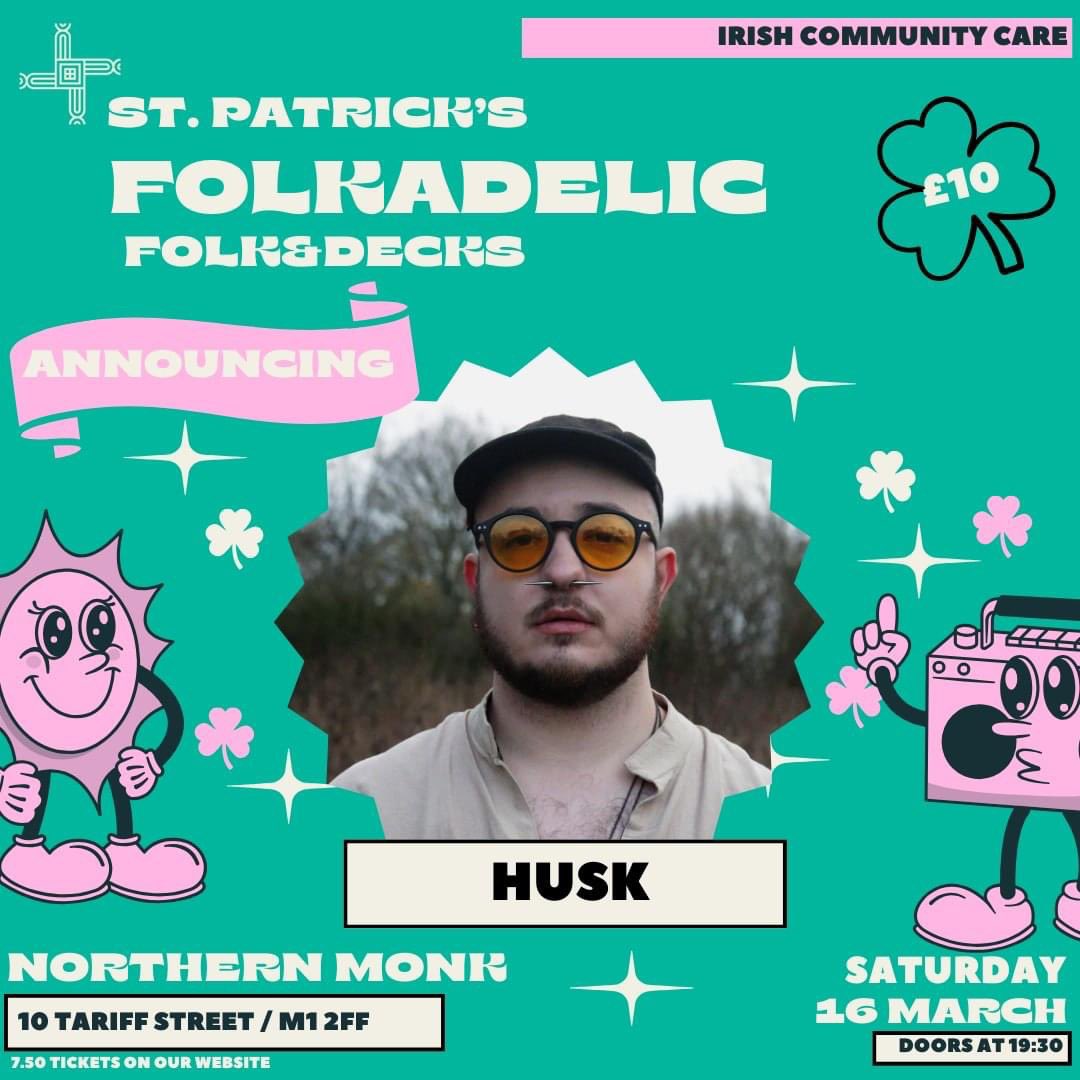 Me and fiddle player Aninka are doing a special show for St. Paddy’s in Manchester this Saturday with Irish Community Care! 📍Northern Monk, MCR 📅: Sat 16th March 🎟️ £7.50 tix here: skiddle.com/e/38062797