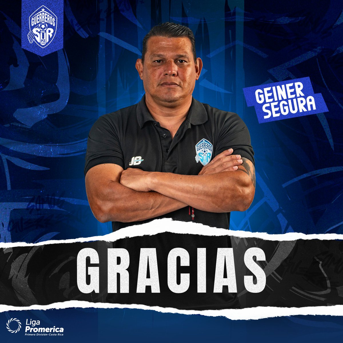 Geiner Segura ha dejado de ser el técnico del Municipal Pérez Zeledón. Actualmente, los Guerreros del Sur ocupan la octava posición en la tabla general del torneo de fútbol nacional con 12 puntos, mientras que en la acumulada se ubican en la novena casilla.