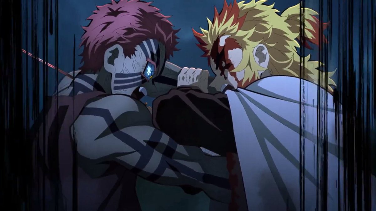 frappeur_1's tweet photo. Je viens de finir mon ptit rewatch de la saison 2 de Demon Slayer 

Ca va être compliqué de re-atteindre ce niveau de perfection un jour, y'a absolument 0 défaut tout est parfait de la production au rythme, aux OST, à l'avancé de l'histoire et l'animation évidement https://t.co/pbmGMDQq1J