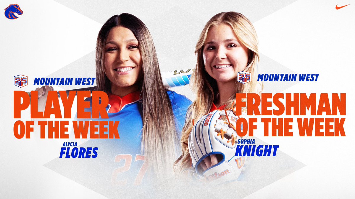 𝘼𝙉𝙊𝙏𝙃𝙀𝙍 𝙒𝙀𝙀𝙆’𝙎 𝙒𝙊𝙍𝙆 😤 Big week from both @afloress_27 and Sophia Knight to propel the Broncos to a perfect 4-0 weekend! 📰 Full Story: boi.st/3V9Vxy5 #BleedBlue | #WhatsNext