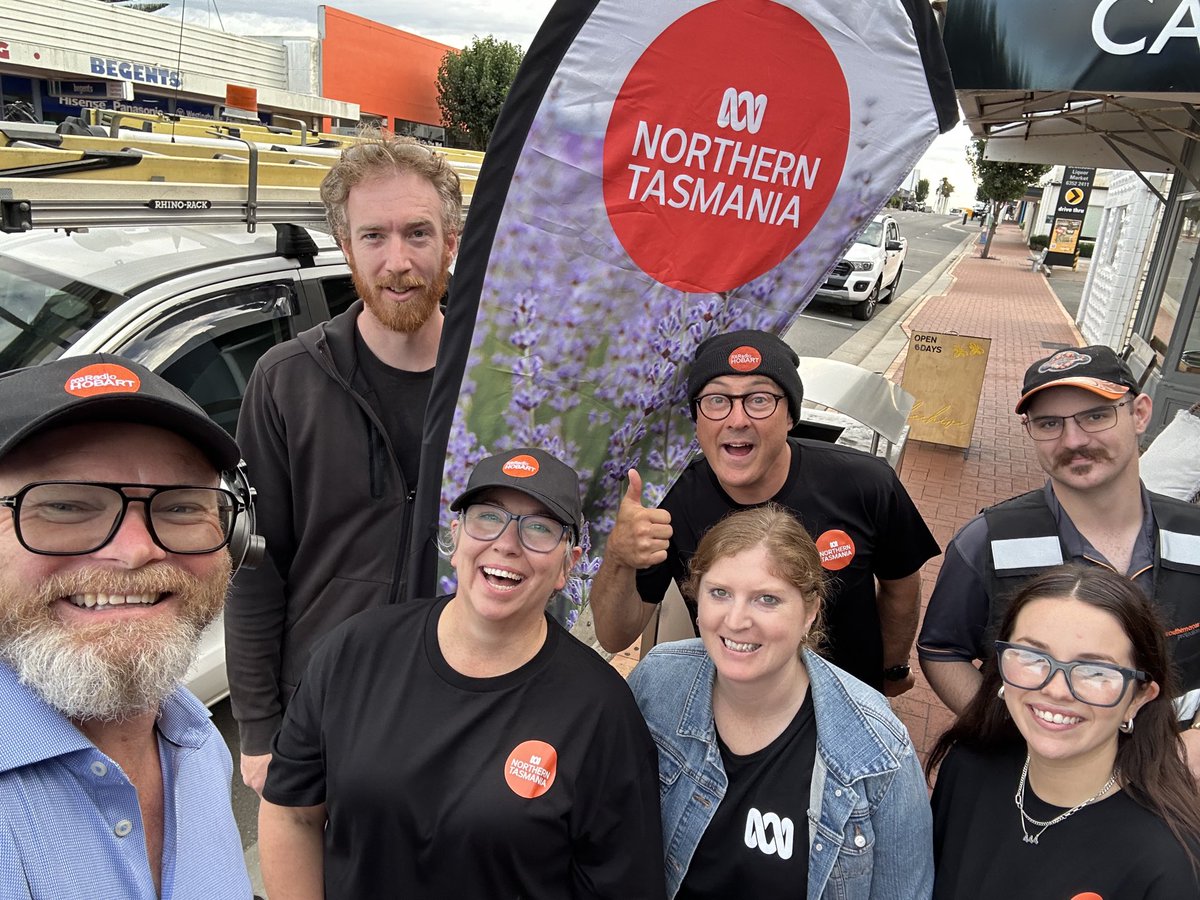 Broadcasting from Scottsdale in Bass. What do the locals think of the state election so far? Listen in from 8:30am to find out. Or come say g’day! #politas