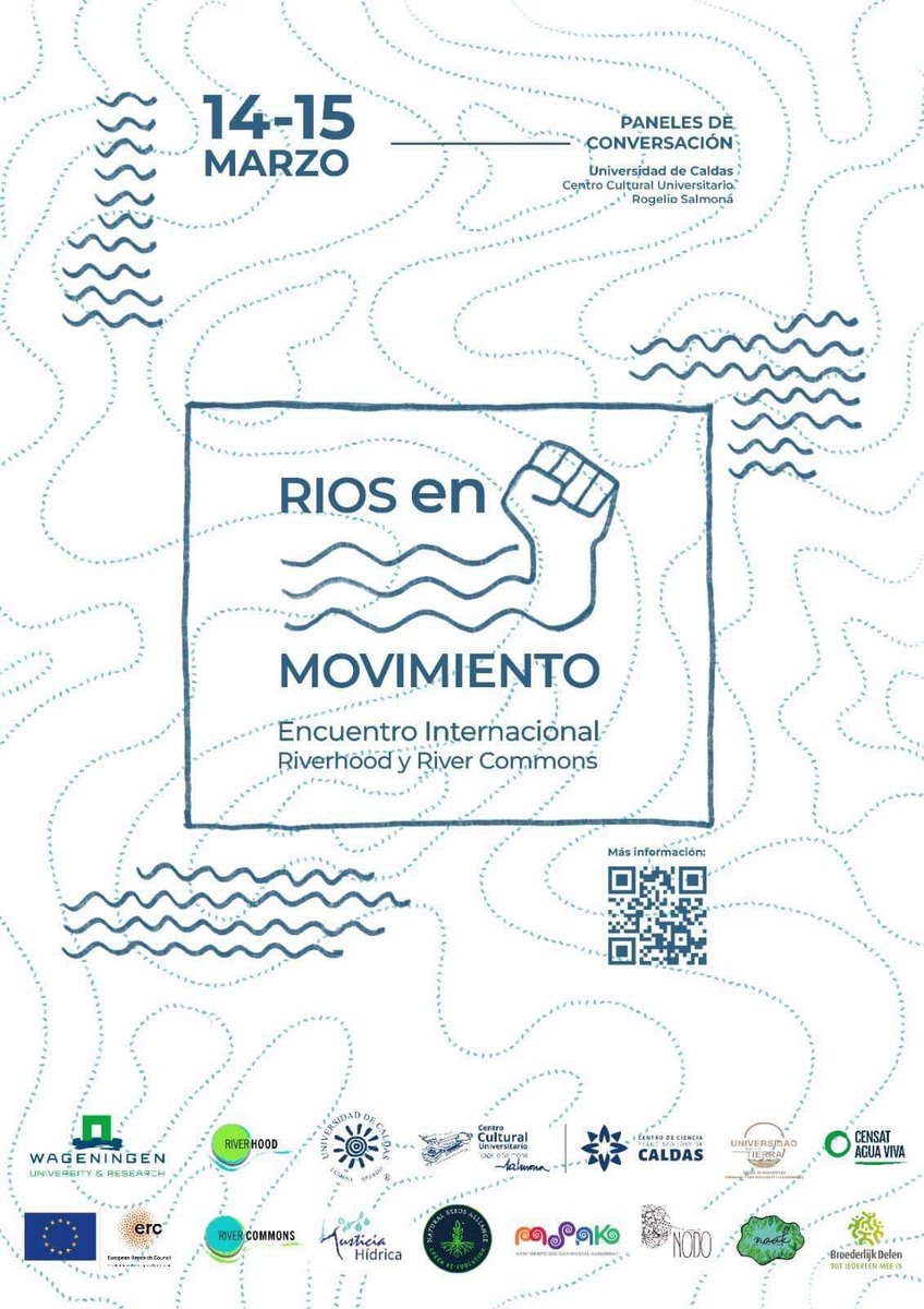 #UCaldasActiva El Centro Cultural Universitario Rogelio Salmona de la #UdeCaldas, será la sede del Encuentro Internacional “Ríos en Movimiento” del 12 al 15 de marzo del presente año. 

Más información 👉acortar.link/6CwNXY