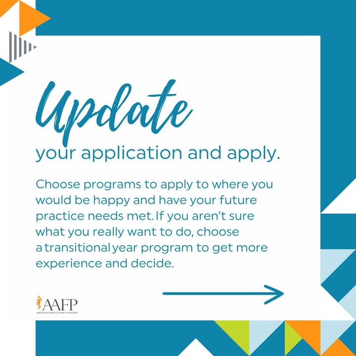 futurefamilymed's tweet photo. Didn’t match? Don’t panic. There’s still an opportunity to match to a residency program through SOAP. Check out these tips from Diana Heiman, MD, CAQSM, and Frederick Chen, MD, MPH: https://t.co/kViS2AlsJY https://t.co/Y2RXPM0r6x