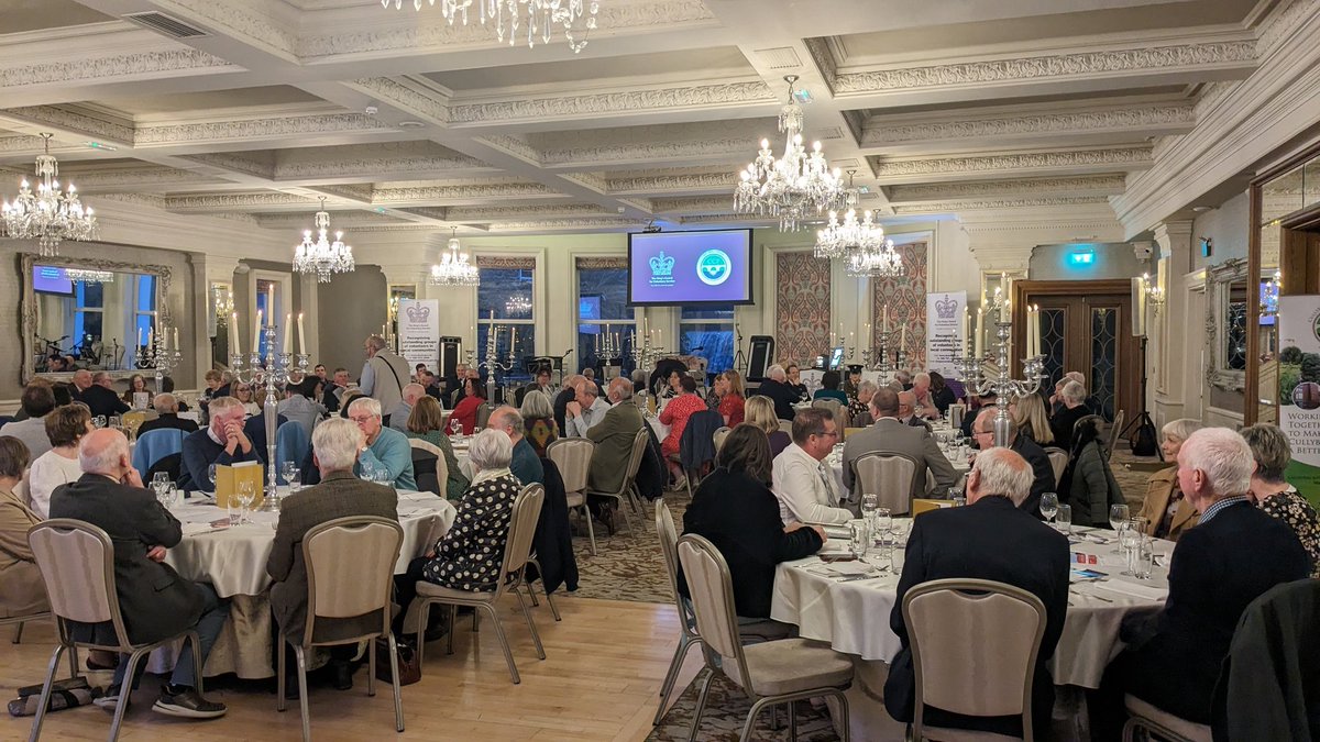 What a night for Cullybackey Community Partnership celebrating our King's Award presentation. A whole community effort with more exciting plans for 2024.