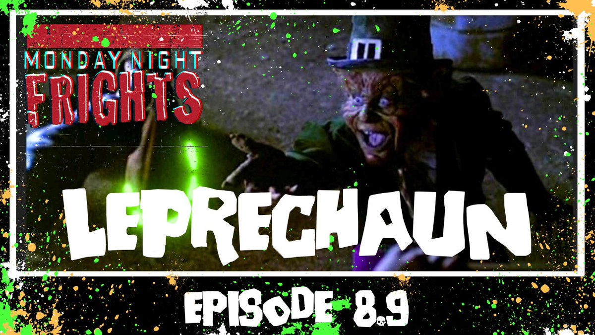 TheFrightClubNI's tweet photo. ☘️NEW EPISODE☘️
This week we're celebrating St. Patrick's Day a little bit early by talking about a cinematic marvel from 1993, LEPRECHAUN!

WHERE'S ME GOLD!!!

https://t.co/C0HRV9vzrt 

#Leprechaun #MondayNightFrights #horror #horrorfilm #WarwickDavis #StPatricksDay #LuckyCharms https://t.co/LP6seZiaQ0