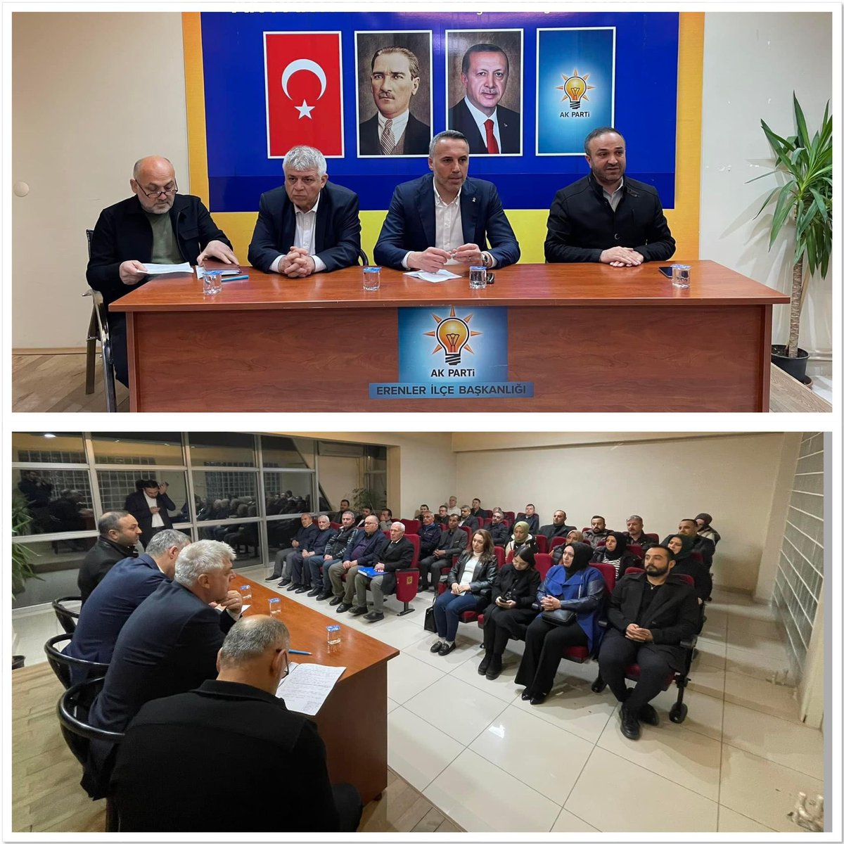 📍Erenler

İl Başkanımız, İlçe Başkanımız ve İlçe Belediye Başkan Adayımızın katılımıyla İlçe SKM Toplantılarımız Gerçekleşmiştir.

#HazırızKararlıyız