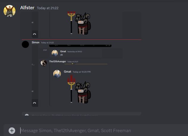 alfster__'s tweet photo. @Ziostorm1 Ive seen this Rayan in discord I dont think he can be trusted, perhaps one might even say sus. Someone even sent this to me one time... (gmat is rayan..) https://t.co/ecOcPl6tSJ