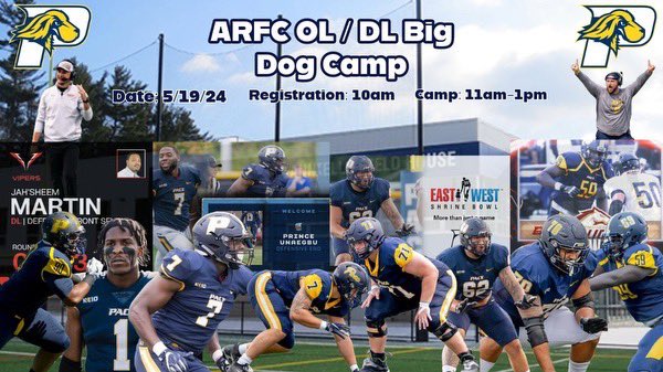Sign up for Big Dog camp! <a href="/CoachZaloga/">Coach Zaloga</a> <a href="/Andy_Rondeau_1/">Andy Rondeau</a> 
andyrondeaufootballcamps.com/arfc-ol_dl-big…