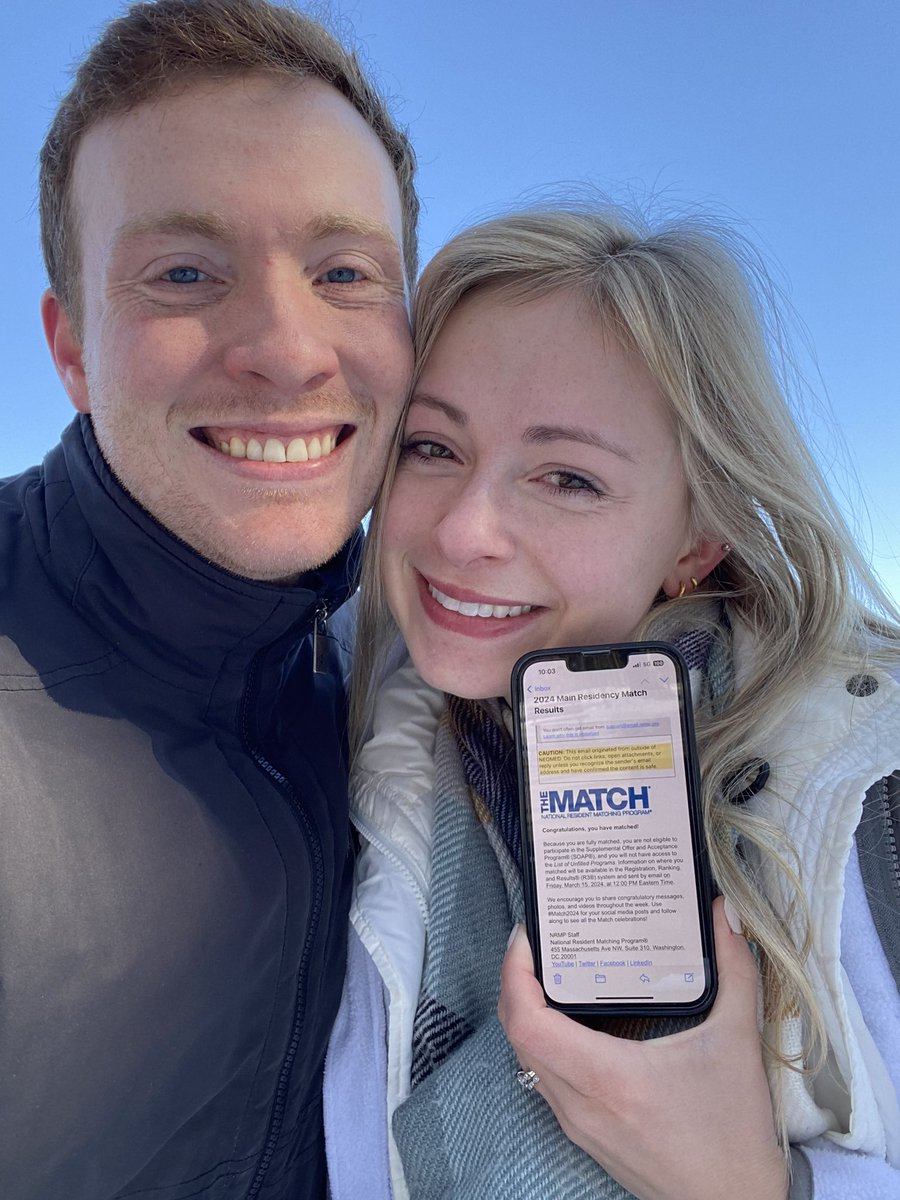 A great day! I’m going to be a dermatologist! #Match2024