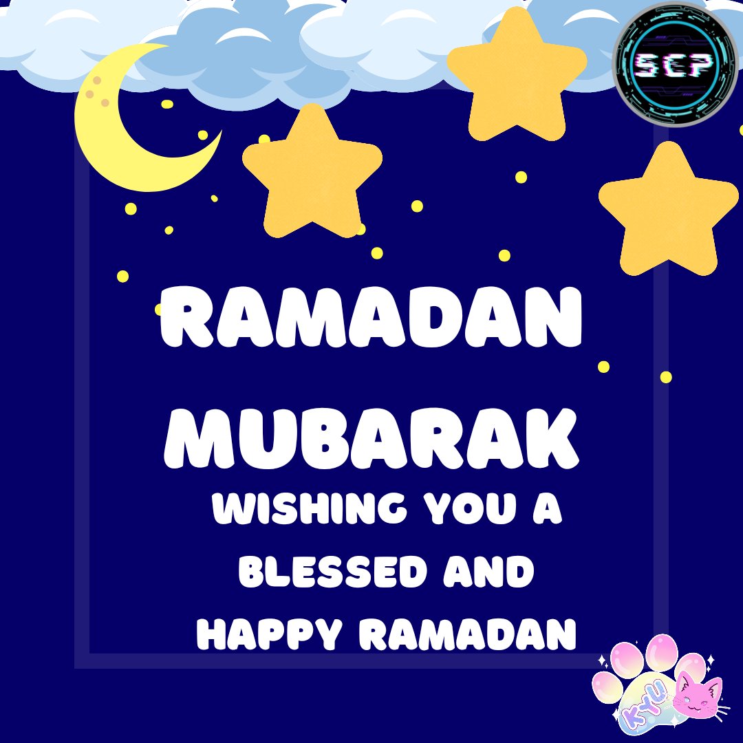 Kyu wishing you a Ramadan Mubarak Stay Healthy during this month Will be trying new cozy games than to be rage in competitive games #VtuberUprisings #RamadanKareem