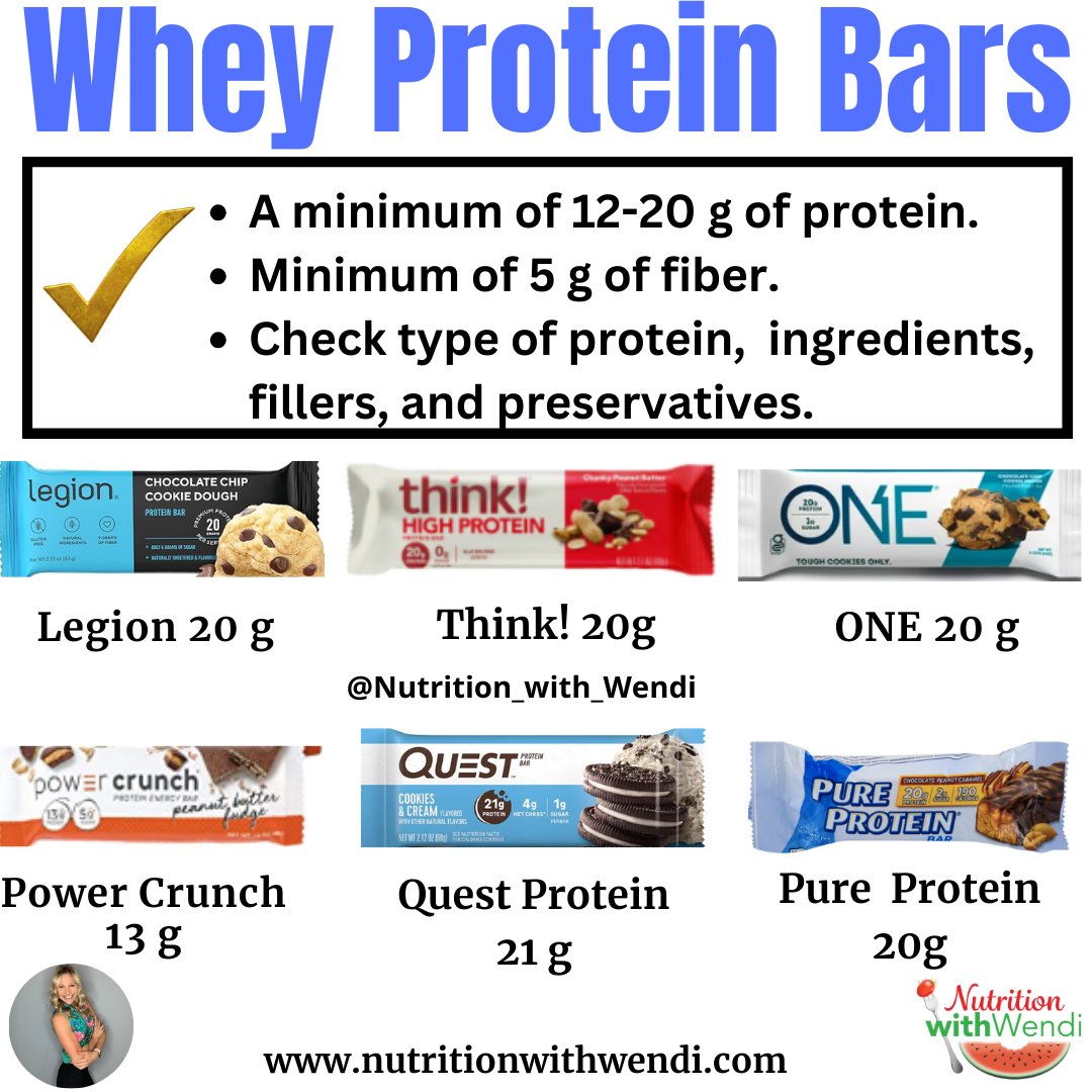 If a 'protein bar', does not have at least 12 g or more of protein it is not considered a protein bar. I would rather people eat real whole foods when possible. But if you do choose a protein bar here is a slide from my health and performance playbook. Get a copy here: