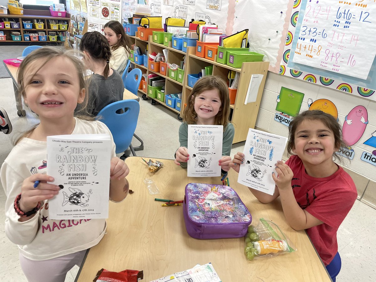 Ms. Savage (@misssavage142) on Twitter photo We loved The Rainbow Fish! Great job <a href="/LWEGriffins/">Lincoln-Way East</a>! #GreatHappensHere <a href="/KerkstraCougars/">Kerkstra Elementary</a> 🐠⭐️ We loved The Rainbow Fish! Great job <a href="/LWEGriffins/">Lincoln-Way East</a>! #GreatHappensHere <a href="/KerkstraCougars/">Kerkstra Elementary</a> 🐠⭐️