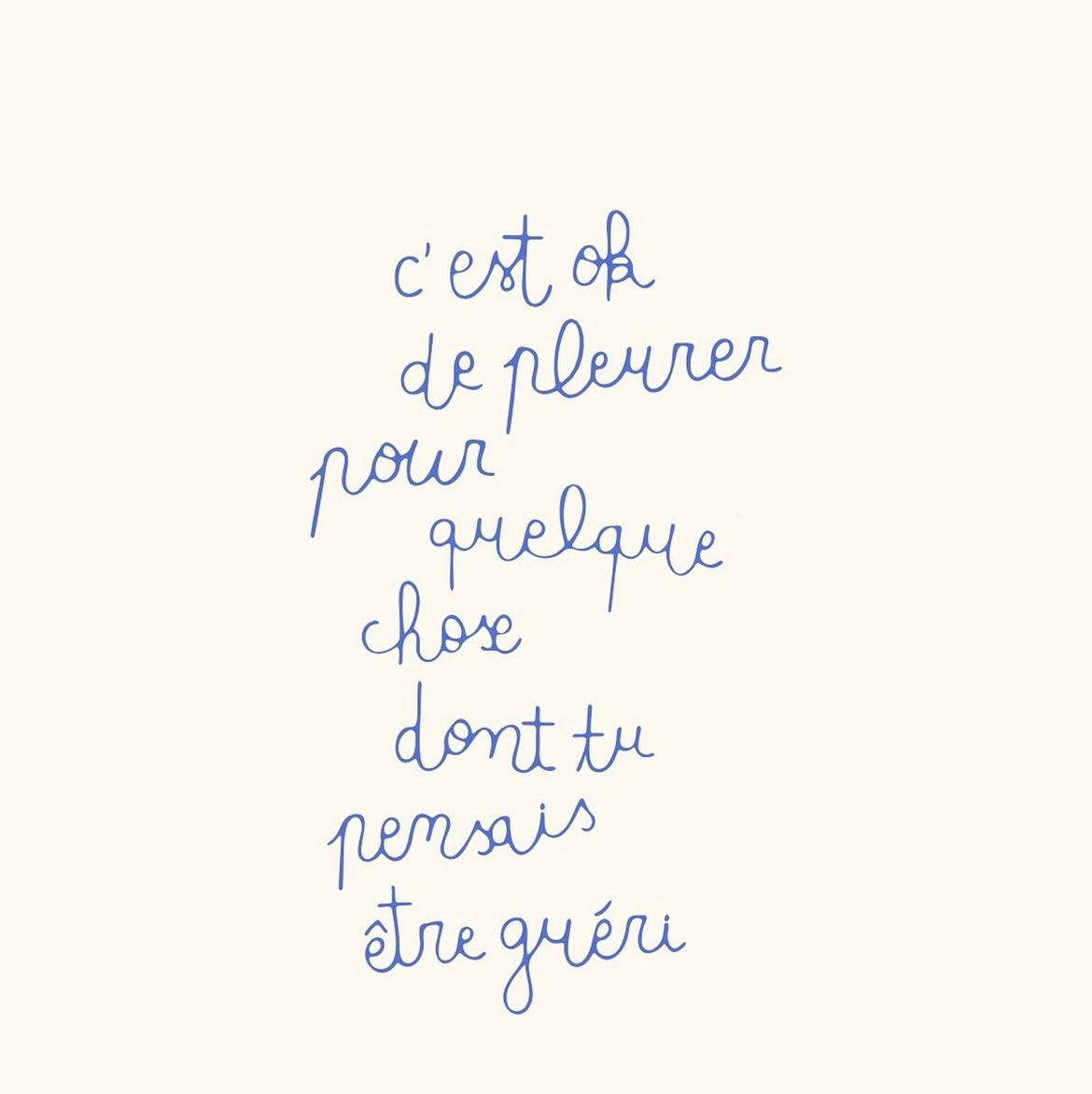 J’avais besoin de le lire et peut être que vous aussi 🌻