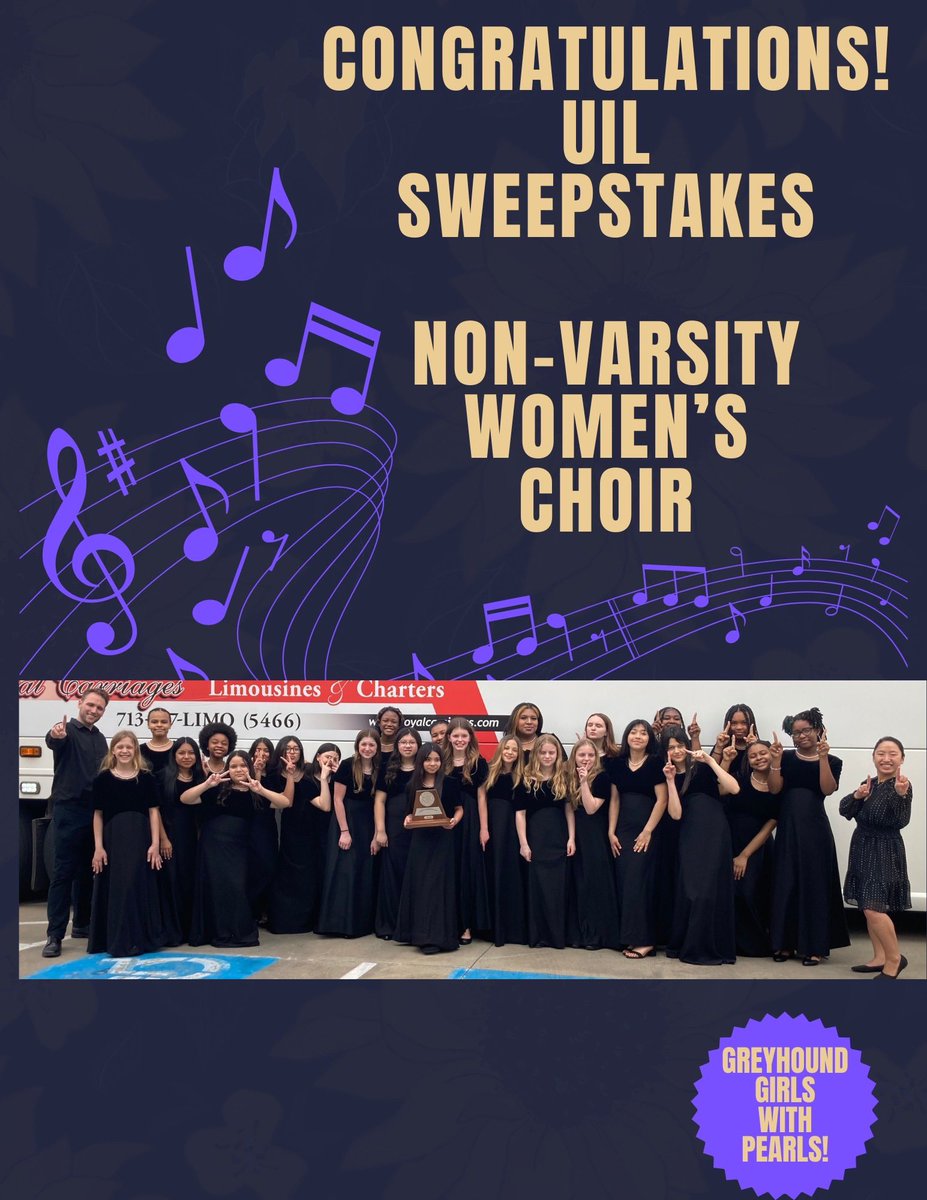 #Sweepstakes for our @MeyerlandMS choirs! #WeAreMPVA 🏆🏆🏆