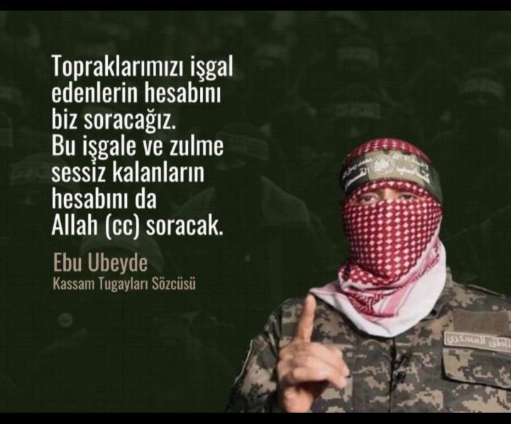 Kassam Tugayları bir avuç mahsun yetimdi, Filistin öksüz, Gazze yetim Filistin Garip, Gazze'de çocuklar aç. Sende bu zincire katıl Alıntı ile devam edelim. #FilistinYetim BİZ MAHZUN @albayra24360745 @VahdettinhanS @0TanerKaraboya @IsaCaglar11 @1Larem_Tr @AhmetNuri_41_61