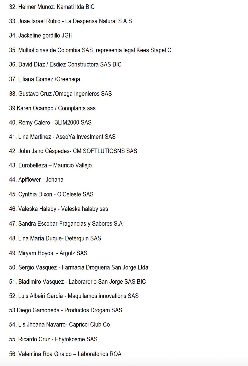 Ante las presiones políticas y los comentarios mal intencionados y desinformados de miembros de Junta Directiva de <a href="/camaracali/">Cámara Comercio Cali</a> nombrados por el Gobierno, comparto esta carta firmada por 122 emprendedores  caleños de alto impacto beneficiarios de los programas de la CCC. (1/2)