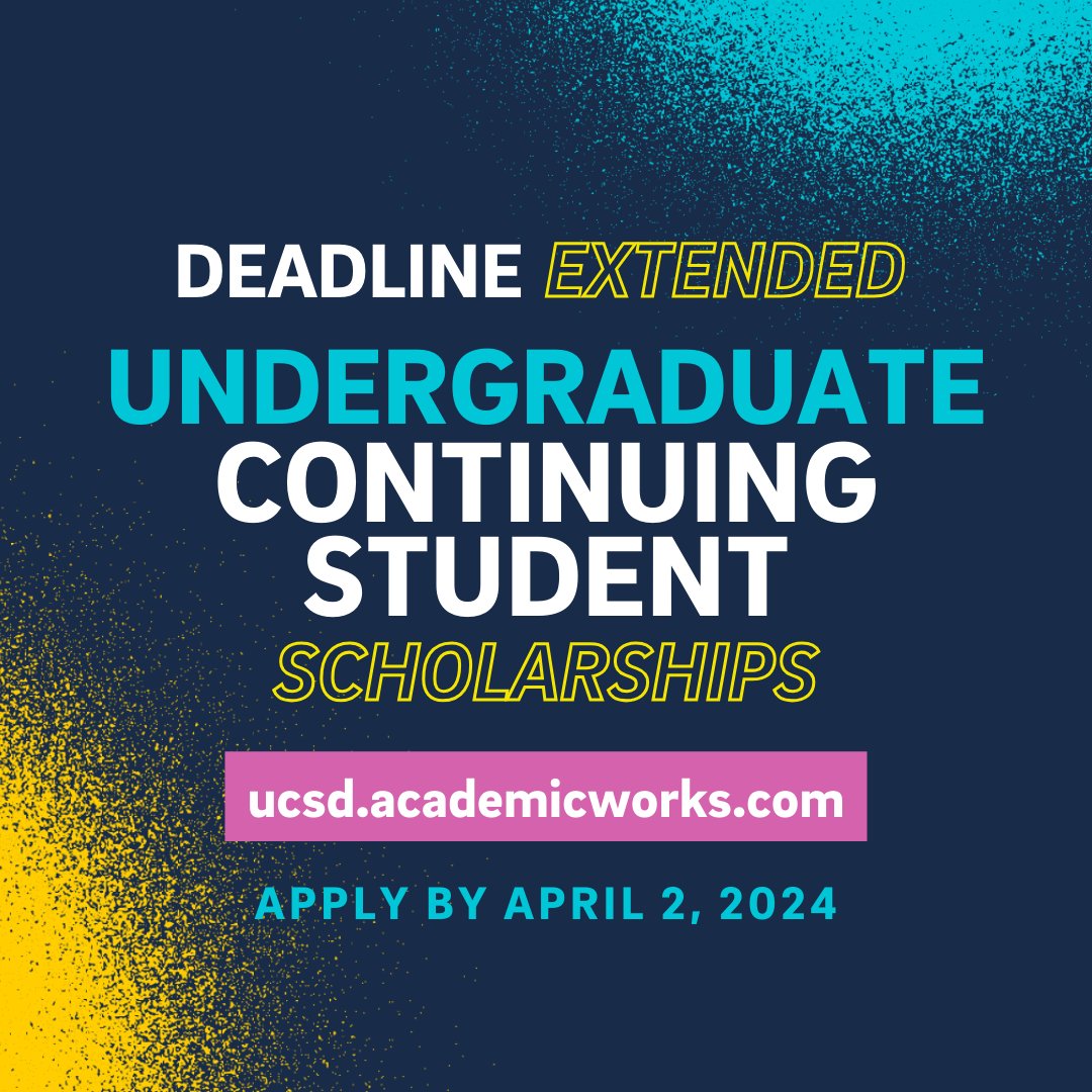 UC San Diego Financial Aid (@ucsdfinaid) / X