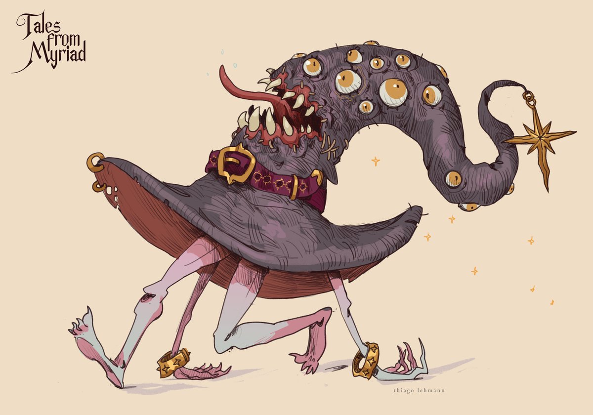 「i wonder what sort of stats or skills we」|Thiago Lehmann (2Minds)のイラスト
